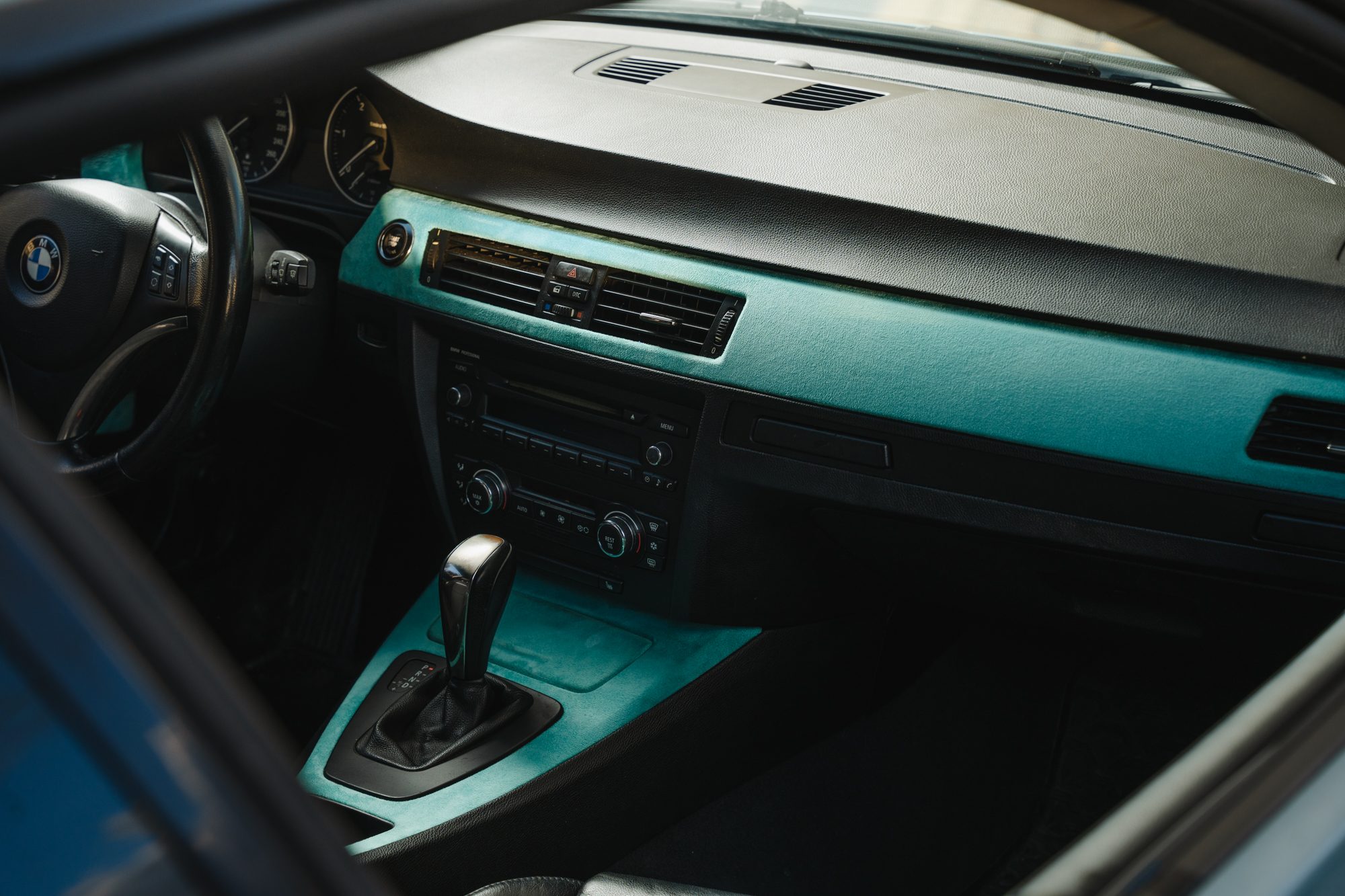 Dashboard trim before, simulated
